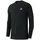 Nike Sportswear Langarmshirt Herren 010 - black/white L