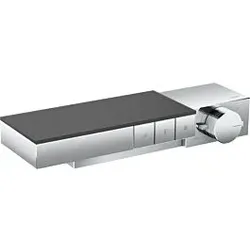 hansgrohe Axor Edge Thermostat 46141000 chrom, Diamantschliff, Auf-/Unterputz, 3x Verbraucher
