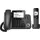Panasonic KX-TGF320E, DECT-Telefon Anrufer-Identifikation Schwarz,