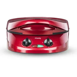 H.Koenig TRT180 Multifunktionsbäcker / Kuchenbackfunktion / Antihaft-Beschichtung / 1800 W / rot