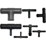 Schlauchverbinder T-Stück 6 mm x 4 mm x 6 mm Weiß