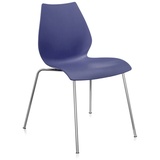 Kartell Maui Bürostuhl, Marine blau, 2er Set