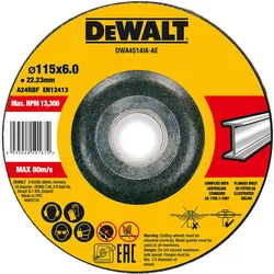 DEWALT High Performance Schruppscheibe Metall - DWA4514IA-AE