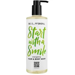 Be different 500ml Haar- & Körpershampoo im Flacon Chicago mit Pumpe (15 X 500ml)