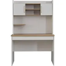 aea Garnitur Kinderzimmer Kinderbett Jugendbett Bett Set 4tlg Weiß Holz - Weiß