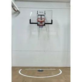 PEGASI Basketballbrett Pro Schwarz 140 x 80 cm