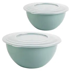 2friends 2er Set Schüsseln Pastellgrün 5 L