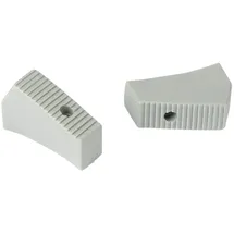DOLLE Kunststoff-Füße 69 x 20 x 0 cm grau 2 Stück