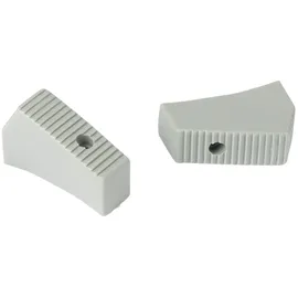 DOLLE Kunststoff-Füße 69 x 20 x 0 cm grau 2 Stück