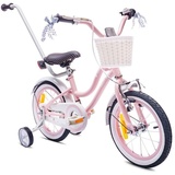 Kinderfahrrad 14 Zoll Mädchenfahrrad Kinderrad Fahrrad 3-5 Jahre Heart Bike