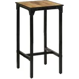 vidaXL Bartisch 60x55x107 cm Raues Massivholz Mango