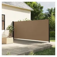 vidaXL Seitenmarkise Ausziehbar Taupe 180x300 cm