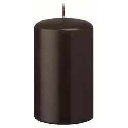 Kopschitz Kerzen 4er Adventskerzen, Adventskranz Kerzen Set Schokolade 12 x Ø 6 cm
