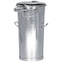 Renner Mülleimer 110 l Silber