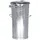 Renner Mülleimer 110 l Silber