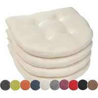 Sunnypillow 4er Set Stuhlkissen 40x40 cm - Sitzkissen Stuhl
