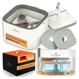 alanberg Wischmopp Set Gen 2 Weiß
