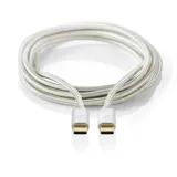 Nedis USB-C 1,0 m Gold/Grau/Silber