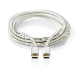 Nedis USB-C 1,0 m Gold/Grau/Silber