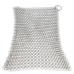 Ringreiniger für Gusseisen/Feuert√∂pfe - Edelstahl - 20x20cm