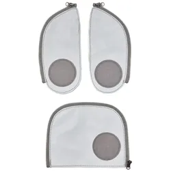 ergobag Zip-Set Reflektierend Silver Reflective