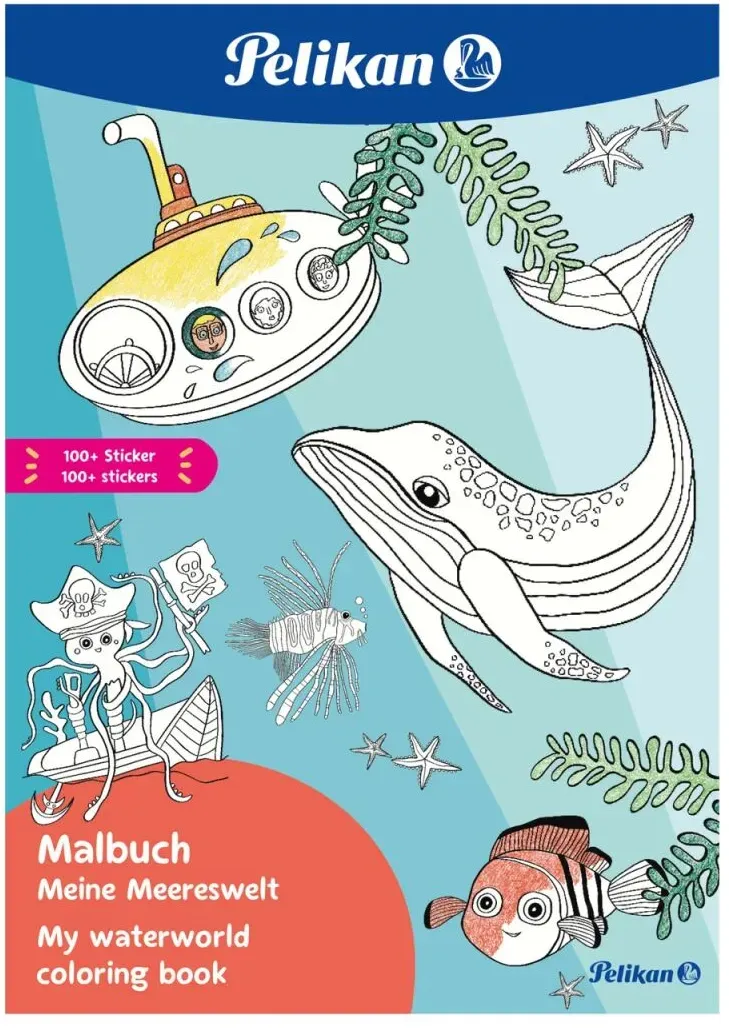 Pelikan 102018 Malvorlage &- buch Malbuch/Album