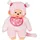 Monchhichi Kuschelpuppe 45 cm Pink/Rosa