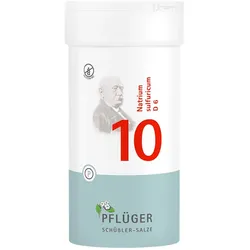 Schüßler-Salze Biochemie Pflüger 10 Natrium Sulfur D6 Tbl.