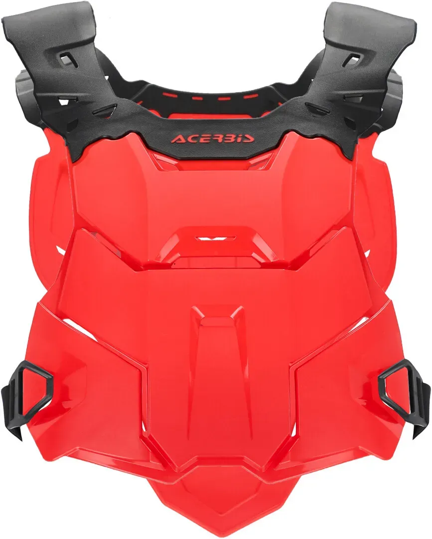 Acerbis Linear Brustprotektor, schwarz-rot für Männer