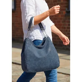 VIVANCE Shopper Kunstleder Blue