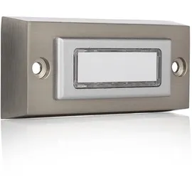 Byron DBW-21036 Universal-Klingelknopf aus Metall - 2-Draht-Installation