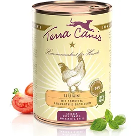 Terra Canis Classic Huhn mit Tomate, Amaranth und Basilikum 6 x 400 g