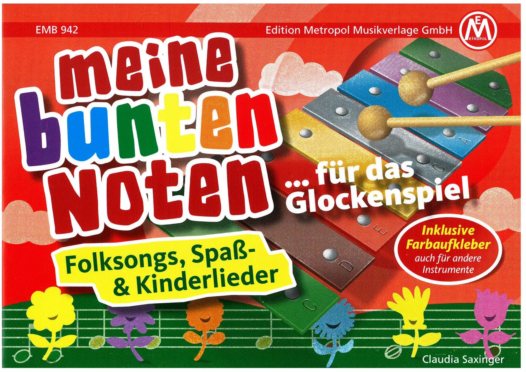 Meine bunten Noten für Glockenspiel