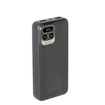 RivaCase® Rivacase, Powerbank VA2521 20000mAh 2 USB-A/USB-C QC 3.0/PD 20W Schwarz - Schwarz