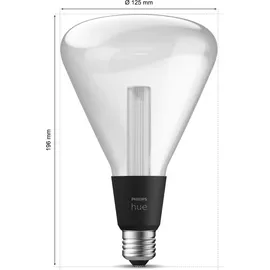 Philips Hue Lightguide E27 6,8 W 500 lm warmweiß 1 St.