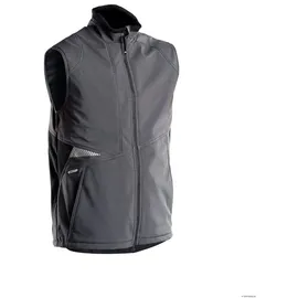 DASSY DASSY® Fusion Softshell-Weste anthrazitgrau/schwarz