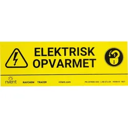 nVent Thermal Kennzeichnungsaufkleber LAB-ETL-DE/FR/IT 148648-000