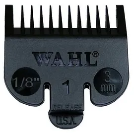 WAHL Nylon Attachment Combs, #1, 3mm, Clipper-Führungskämme, Aufsätze, professionelle Haarschneidemaschinen-Schutzkämme, schwarz, Super Taper, Taper2000, Senior, Magic Clip, Legend, Balding