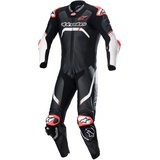 Alpinestars GP Tech V4, 1tlg. perforiert - Schwarz/Weiß - 56