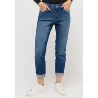 Angels Jeans Darleen Crop in mittelblauer-Waschung-D34 / L30