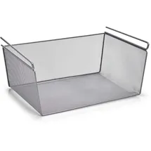 Zeller PRESENT SCHÖNER LEBEN. PRAKTISCH WOHNEN. 17754 Unter-Fachbodenregal, silberfarben 42,5 x 26 cm