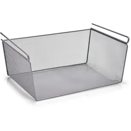 Zeller PRESENT SCHÖNER LEBEN. PRAKTISCH WOHNEN. 17754 Unter-Fachbodenregal, silberfarben 42,5 x 26 cm