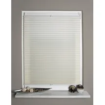 Schmidt Plissee Uni 50 x 130 cm Polyester Beige Creme