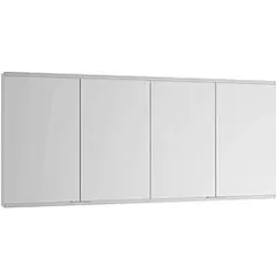 Keuco Royal Modular 2.0 Spiegelschrank 800400161000500 1600 x 900 x 120 mm, 2 Steckdosen, 2 Doppel-USB-Ladestellen, Wandeinbau, 4-türig