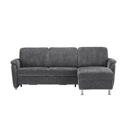 Polstermöbel Oelsa Ecksofa  Selecta-Home , grau , Maße (cm): B: 262 H: 89 T: 164