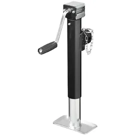 PRO PLUS Anhängerstütze mit Kurbel und Halter klappbar 1000 kg 420-680 mm
