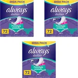 3x Always Dailies 216 Slipeinlagen Flexistyle Fresh Normal Giga Pack mit deze...