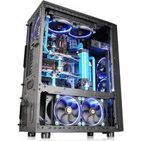 Thermaltake Core X71 TG Tempered Glass) PC-Gehäuse Schwarz
