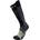 Ski Socken 39-41 Schwarz/Md Grey Mel/Green Li