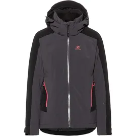Salomon Damen Funktionsjacke BRILLIANT, Ebony/Black, S